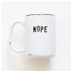 Prairie Chick Prints - Nope | ceramic mug