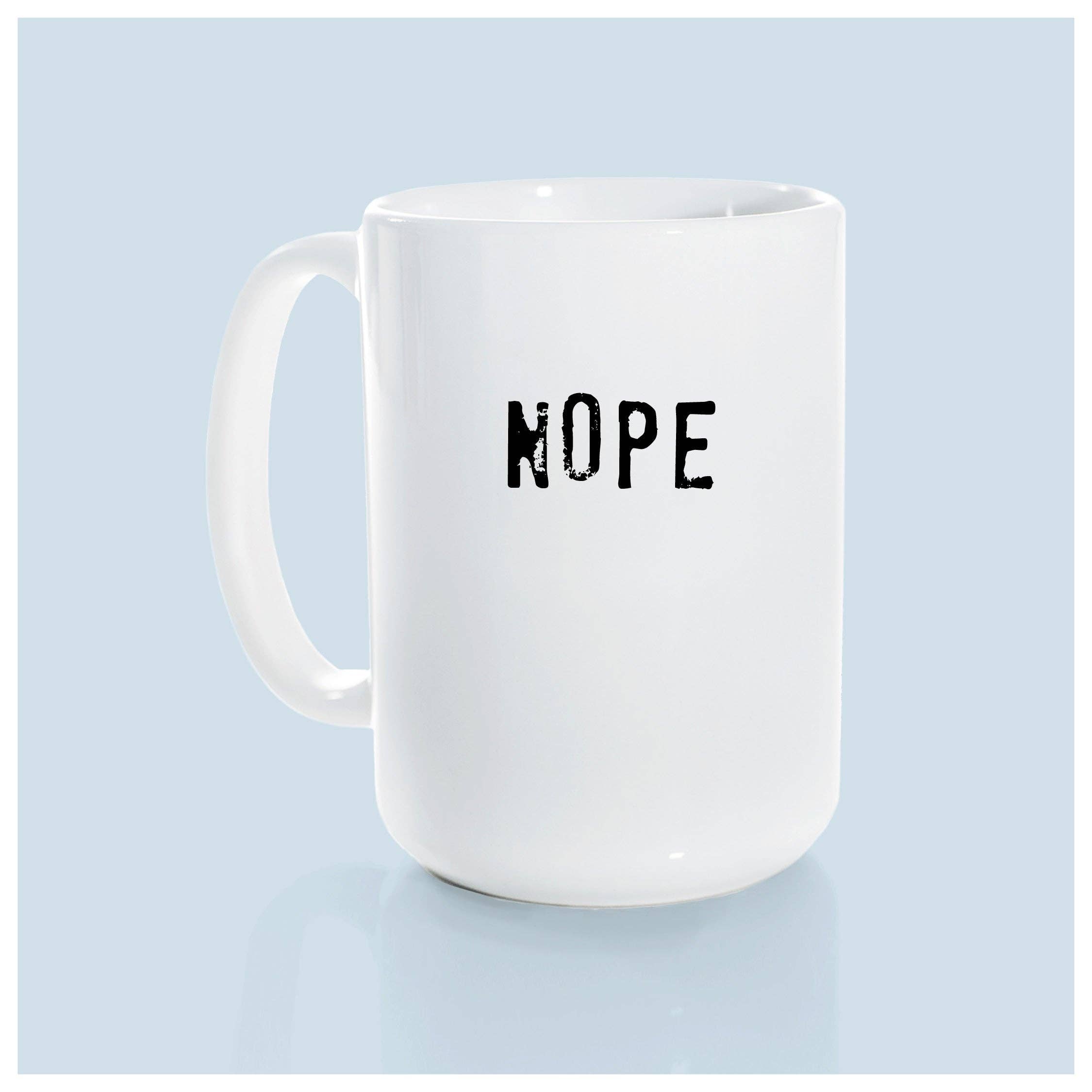 Prairie Chick Prints - Nope | ceramic mug