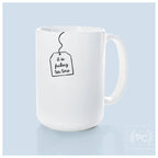 Prairie Chick Prints - It is fucking tea time | ceramic mug
