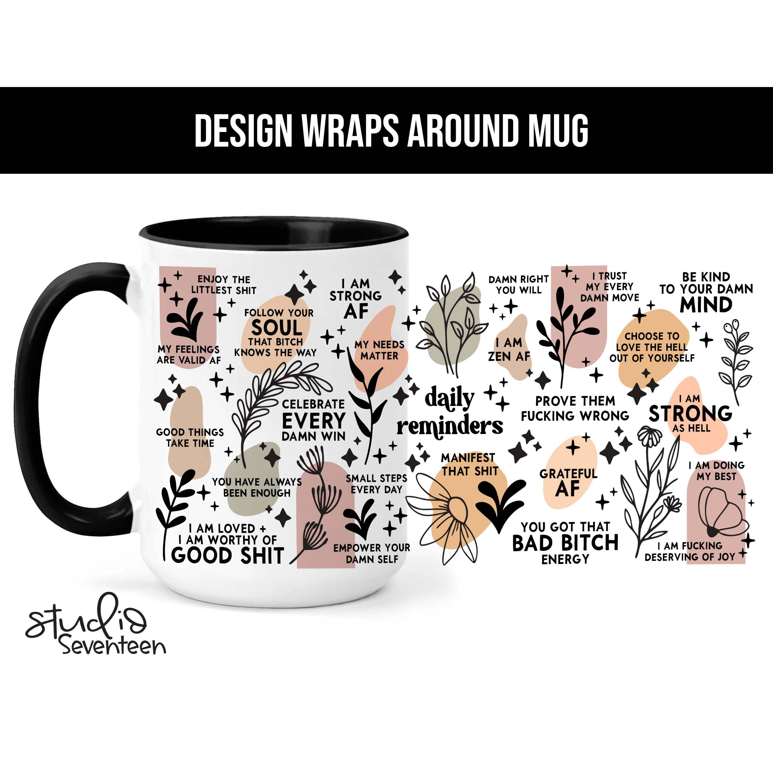 Studio Seventeen - Daily Reminders Affirmations Coffee Mug