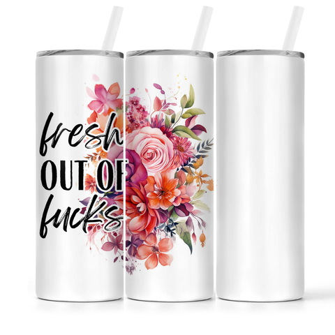 The Pretty Things - Insulated Tumblers - Fresh Out Of Fucks
