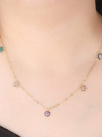 Moon Jewellery - Necklaces - 925 Sterling Silver/18kt Gold Plated