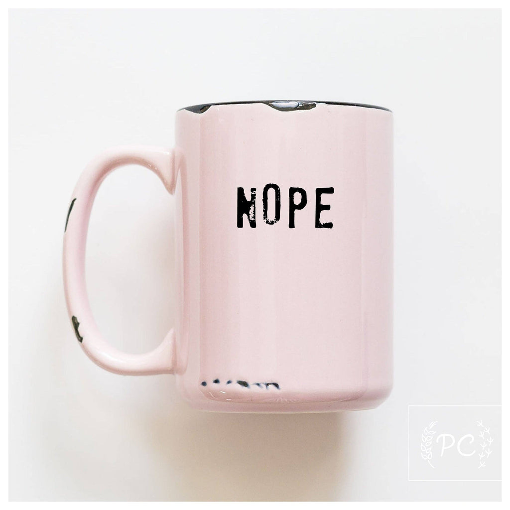 Prairie Chick Prints - Nope | ceramic mug