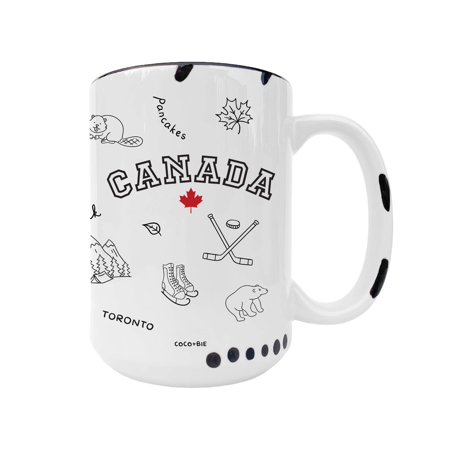 Coco + Bie - Canada Mug - Proud Canadian, Canada Day Mug, Souvenir Mug