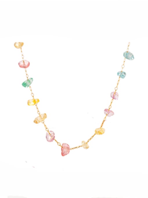 Moon Jewellery - Necklaces - Titanium Steel/18kt Gold Plated