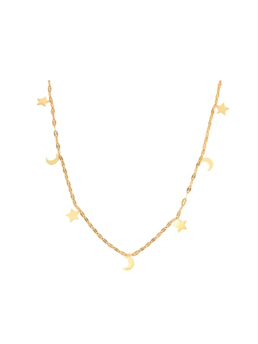 Moon Jewellery - Necklaces - Stainless Steel/Gold Plated