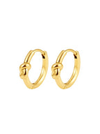 Moon Jewellery - Earrings - Stainless Steel/Plated Gold