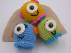 Green Hedge Creations - One Eyed Monster Key Chain/Bag Charm - 1