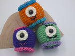 Green Hedge Creations - One Eyed Monster Key Chain/Bag Charm - 2