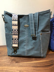 MJ Harper Designs - Compass Bag - Waxed Canvas - 1