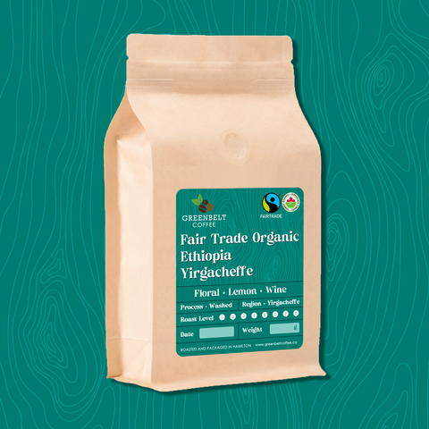 Greenbelt Coffee - Fair Trade Organic Ethiopia Yirgacheffe - 1