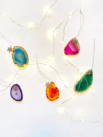 Maple + Love - Gemstone Christmas Ornaments - 1