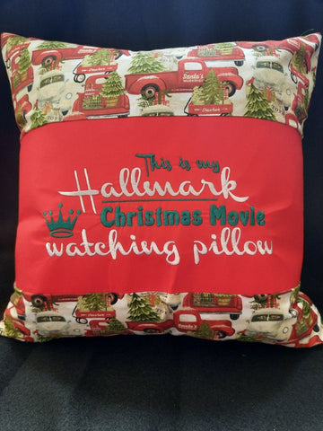 Lynn's Embroidery - Hallmark pillow - 1