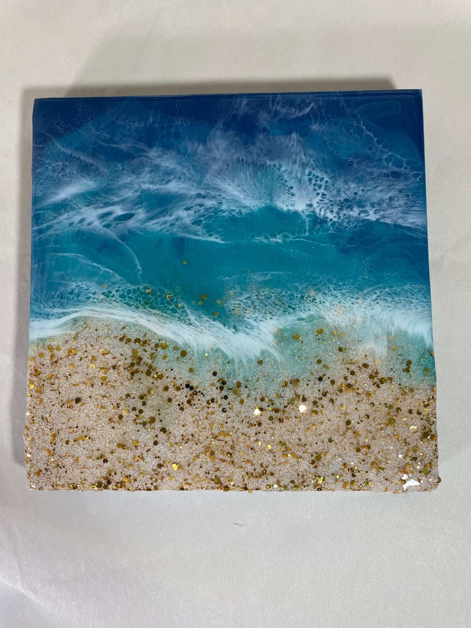 Pat Greene Art -  Resin Painting - 1