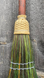 Spoons & Brooms - Small Trailer Broom with Dyed Broomcorn - 2