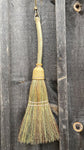 Spoons & Brooms - Medium Trailer Broom with Dyed Broomcorn - 1