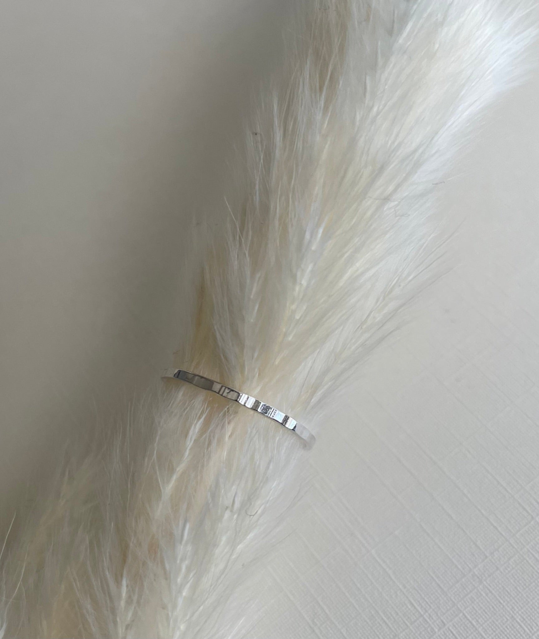 Second Aura - Rings - Silver Sparkle Stacker - 1