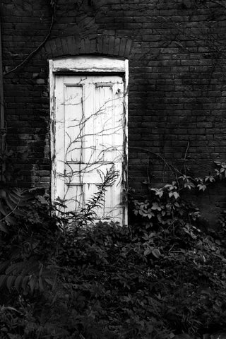 126 - Jennifer Finn Photography - 5x7 Print Matted - Back Entrance - Dundas - 1