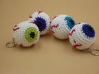 413 - Green Hedge Creations - Eyeball Key Chain/Bag Charm - Dundas - 2
