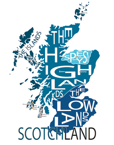 All Over the Map Studios - Map of Scotchland - 1