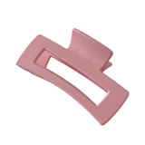 383 - SewNineties - Hollow Rectangle Acrylic Matte Hair Claw Clips - Dundas - 3