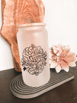 LITTLE GRAY MOON - EMPOWER COLLECTION- FROSTED CAN GLASS - 3