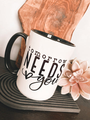 LITTLE GRAY MOON - EMPOWER COLLECTION -  BLACK MUGS - 1