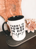 LITTLE GRAY MOON - EMPOWER COLLECTION -  BLACK MUGS - 2