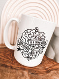 LITTLE GRAY MOON - EMPOWER COLLECTION - WHITE MUGS - 5