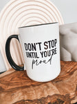 LITTLE GRAY MOON - EMPOWER COLLECTION -  BLACK MUGS - 7