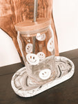 LITTLE GRAY MOON - ICED COFFEE GLASS - 7