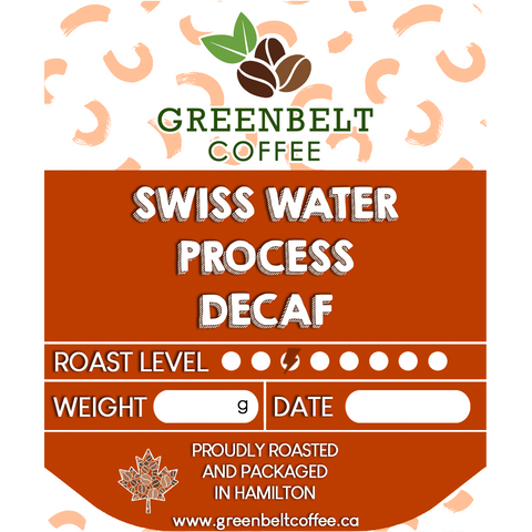 Greenbelt Coffee - Swiss Water Process Decaf - 1