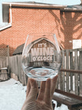 LITTLE GRAY MOON - 20oz SHORT STEMLESS WINE GLASS - 1